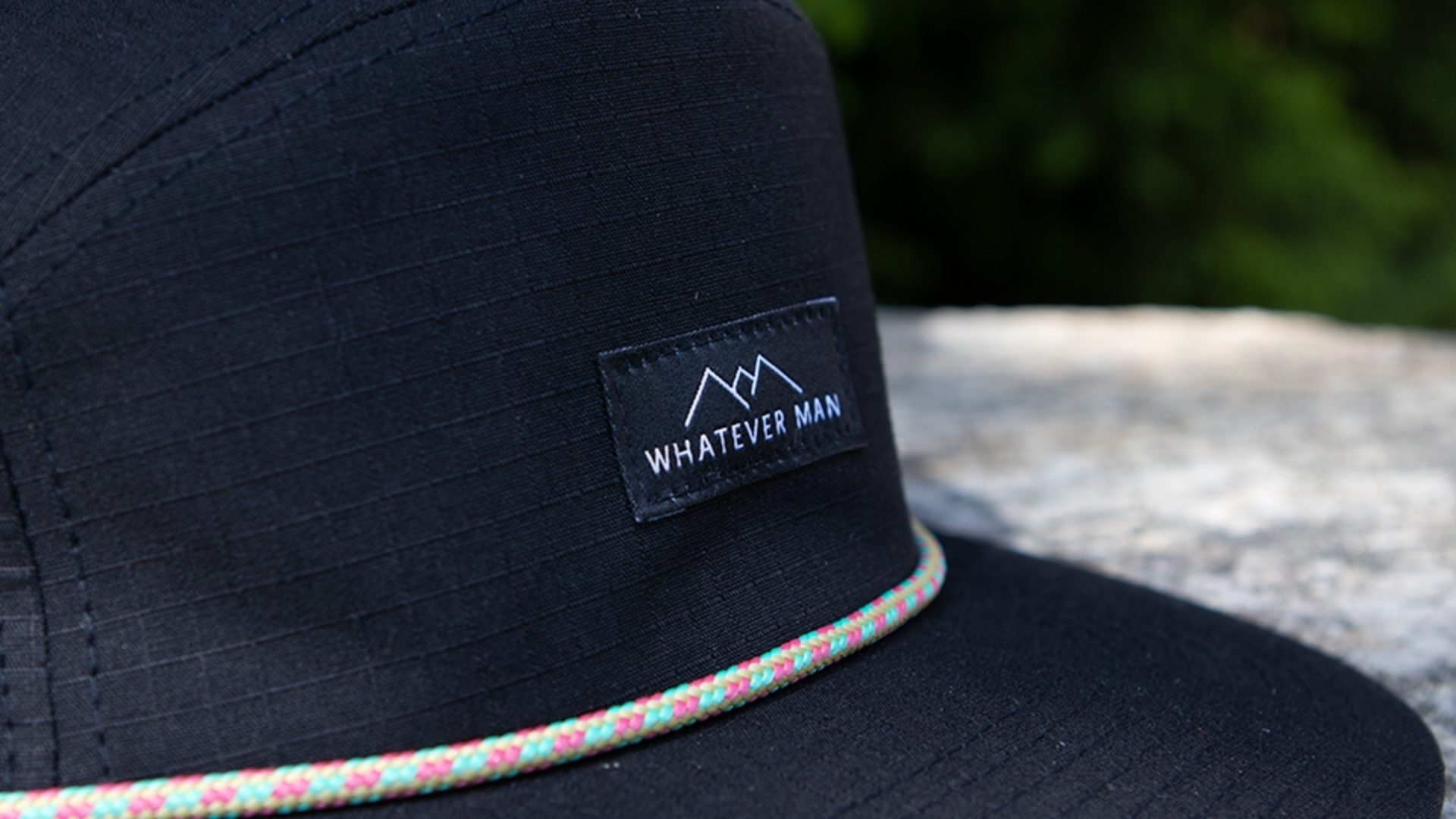 5 Panel Cap Logo, Whatever Man lifestyle