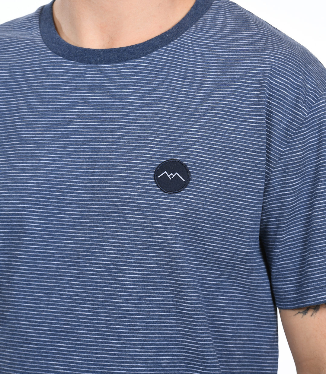Whatever Man Men Logo Patch Blue Detail 1