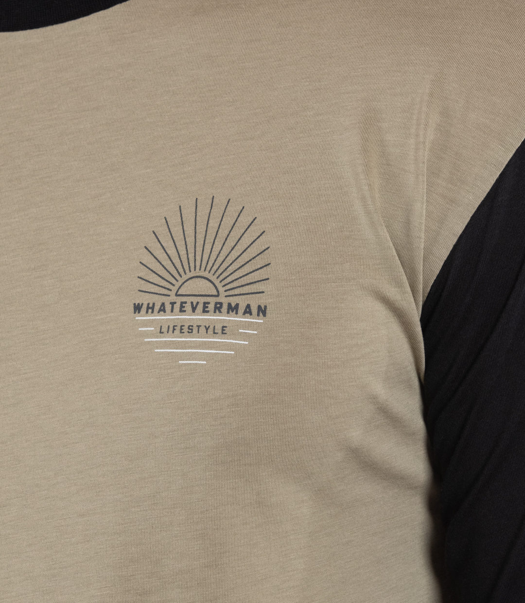 Whateverman Men In The Wild Longsleeve Green Detail 1