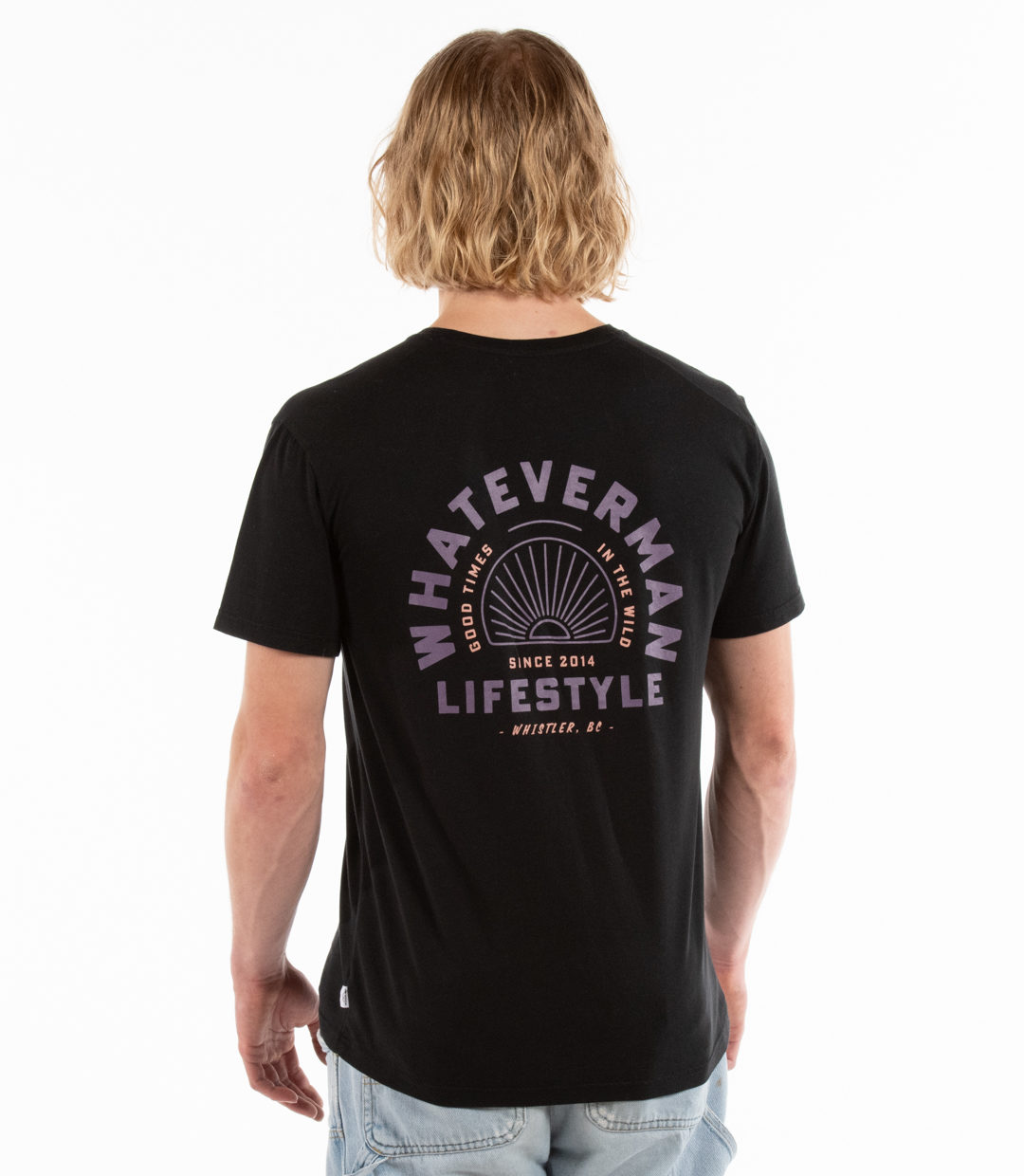 Whateverman Men In The Wild Tshirt Black 2