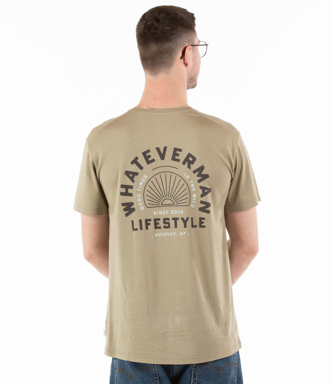 Whateverman Men In The Wild Tshirt Green 2