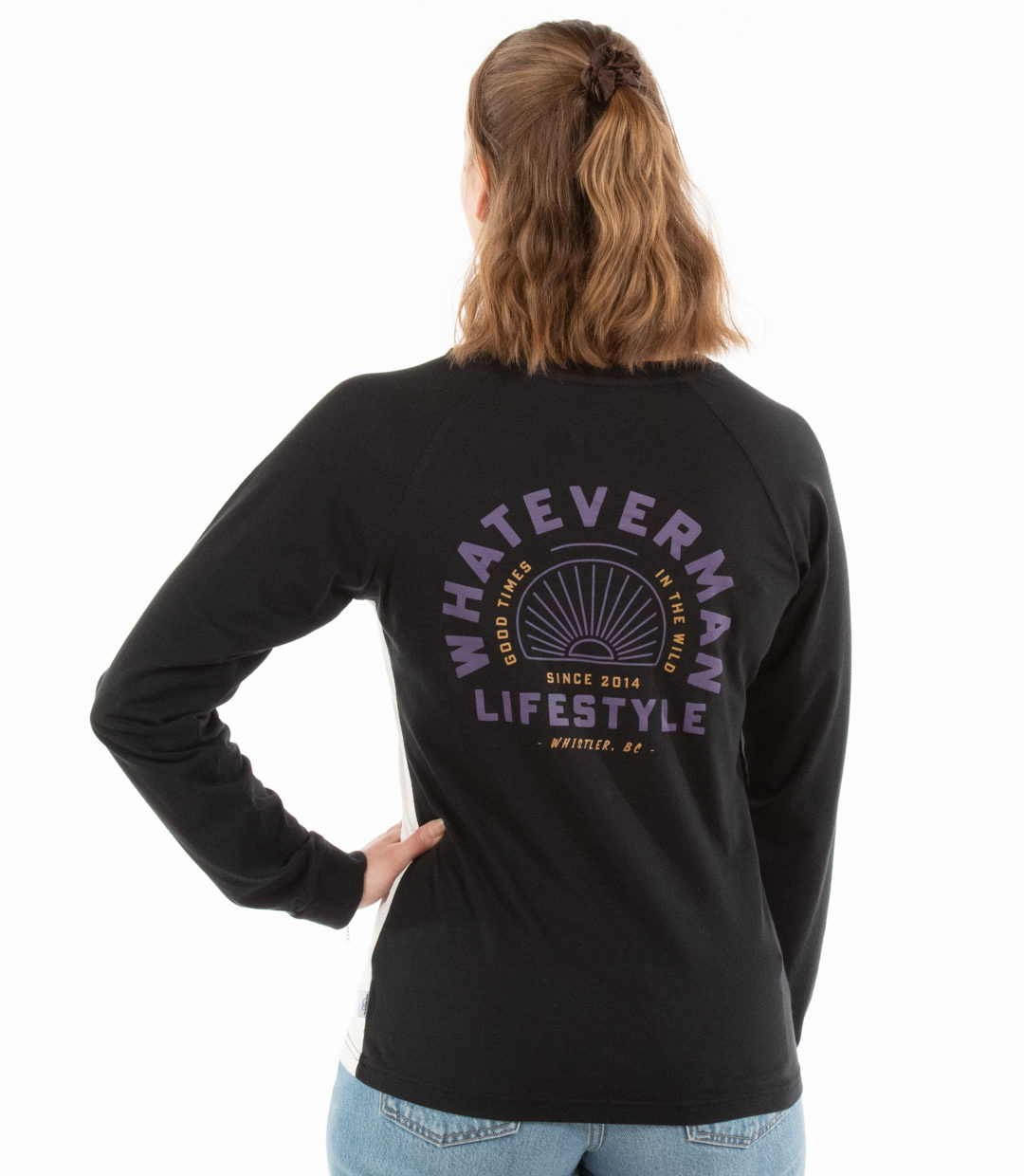 Whateverman Woman In The Wild Longsleeve White 2