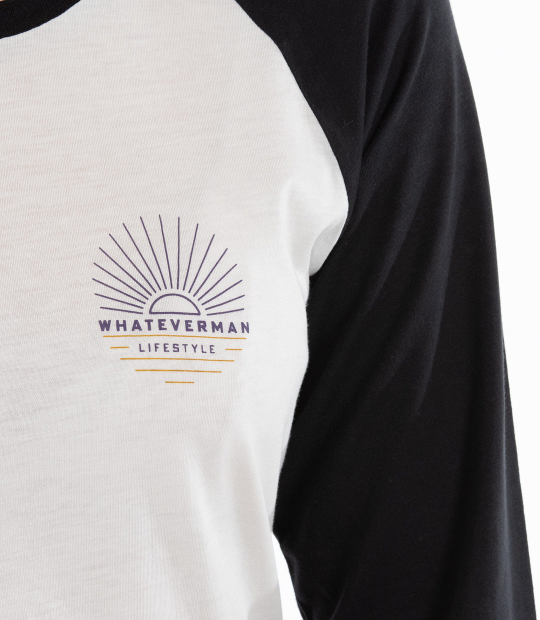 Whateverman Woman In The Wild Longsleeve White Detail 1