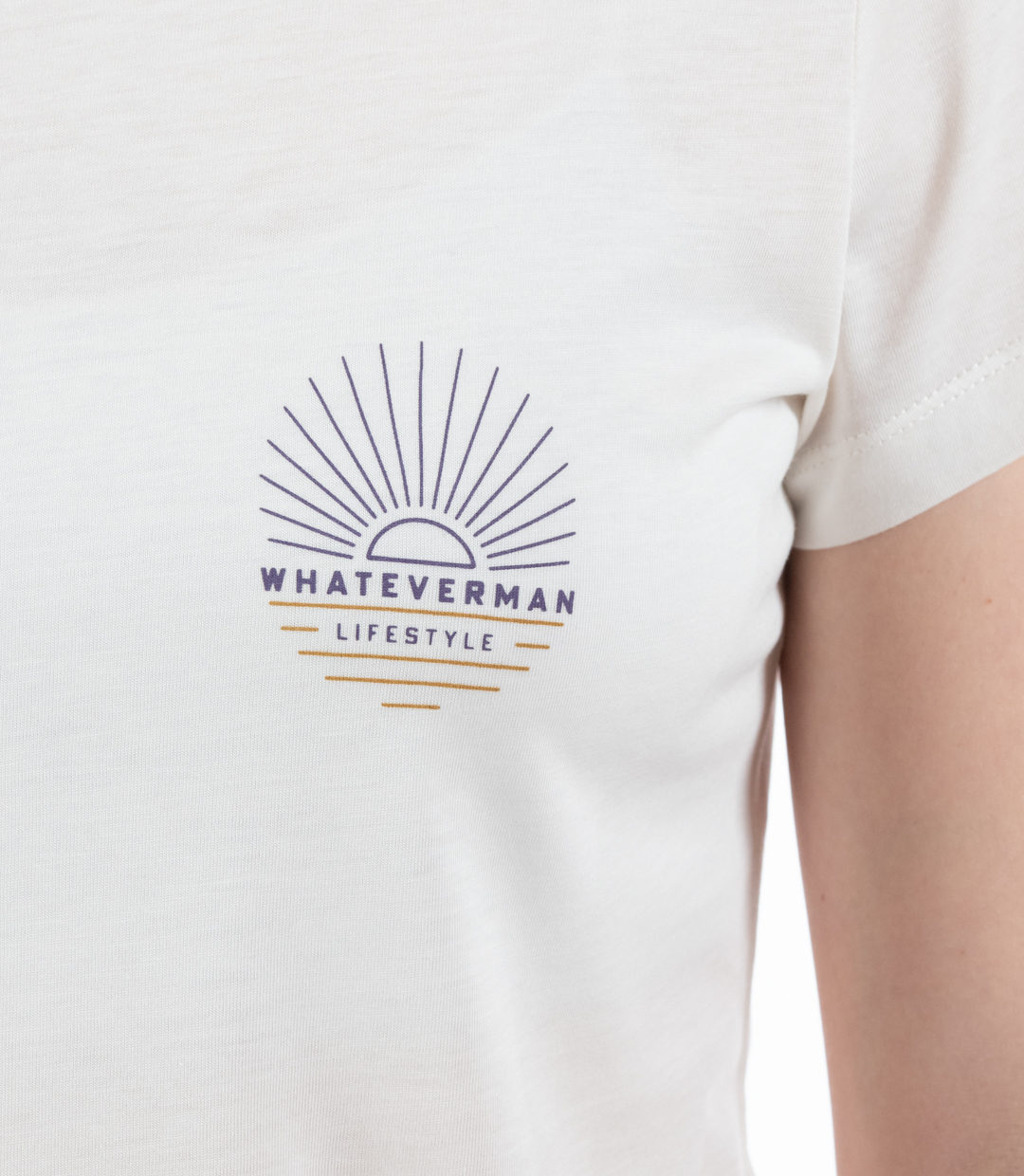 Whateverman Woman Woman In The Wild Tshirt White Detail 1