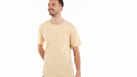 Whateverman Men Logo Stripe Yellow Vorschau
