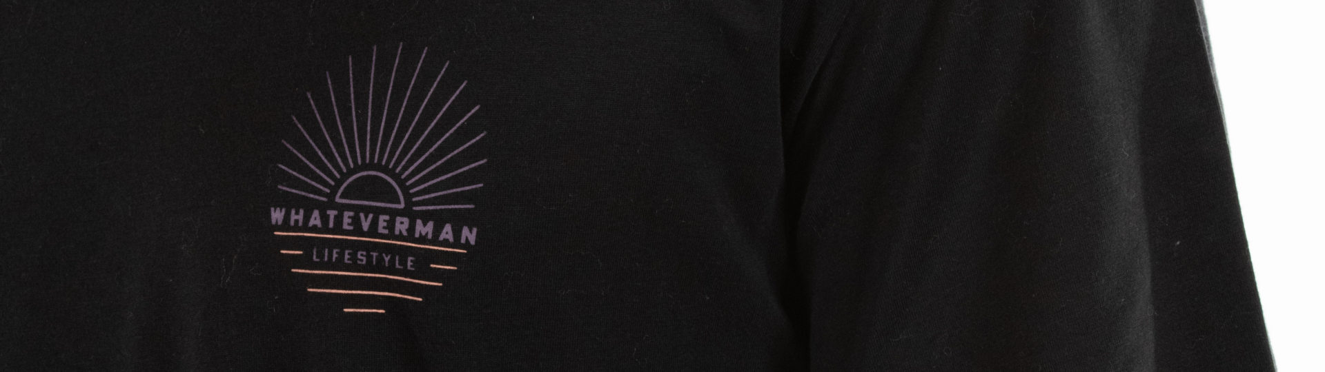 Whateverman Men In The Wild Tshirt Black Header