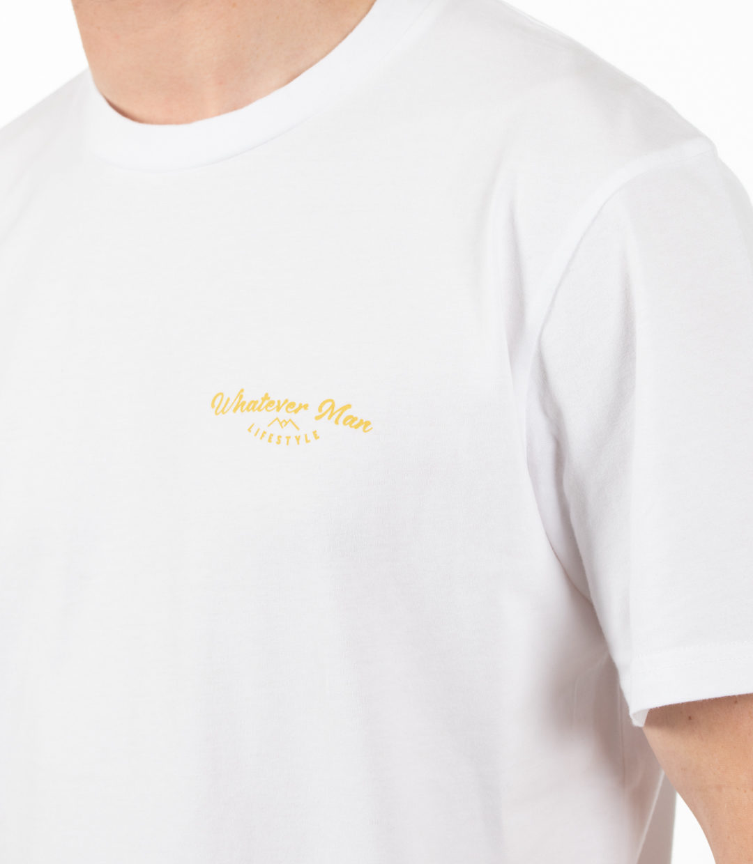 Whatever Man Man Aloha T shirt white Detail 1