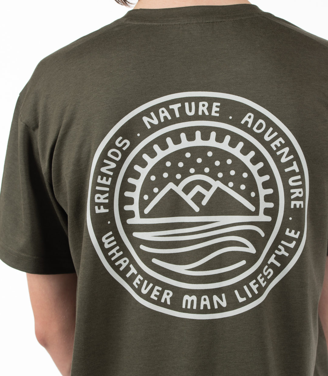 Whatever Man Man Core T shirt Detail 1