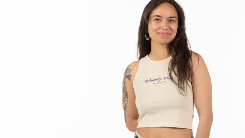 Whatever Man Woman Aloha Crop Tank Top Vorschau