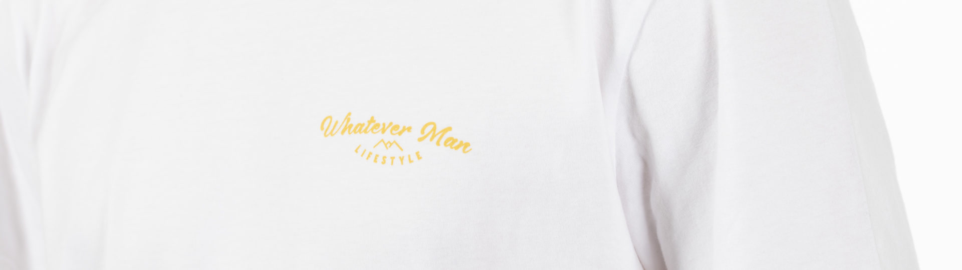 Whatever Man Man Aloha T shirt white Header