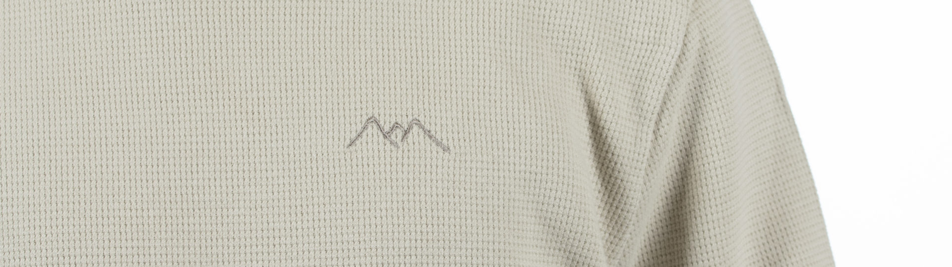 Whatever Man Man Waffle Crewneck Stonegrey Header
