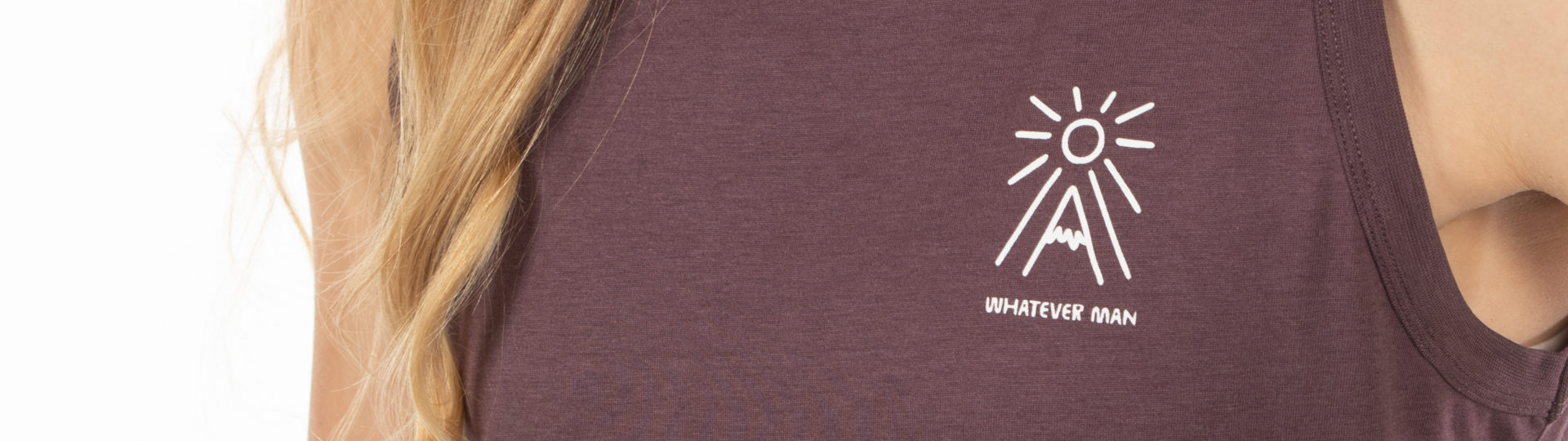 Whatever Man Woman Mountain Sun Tank Top Header
