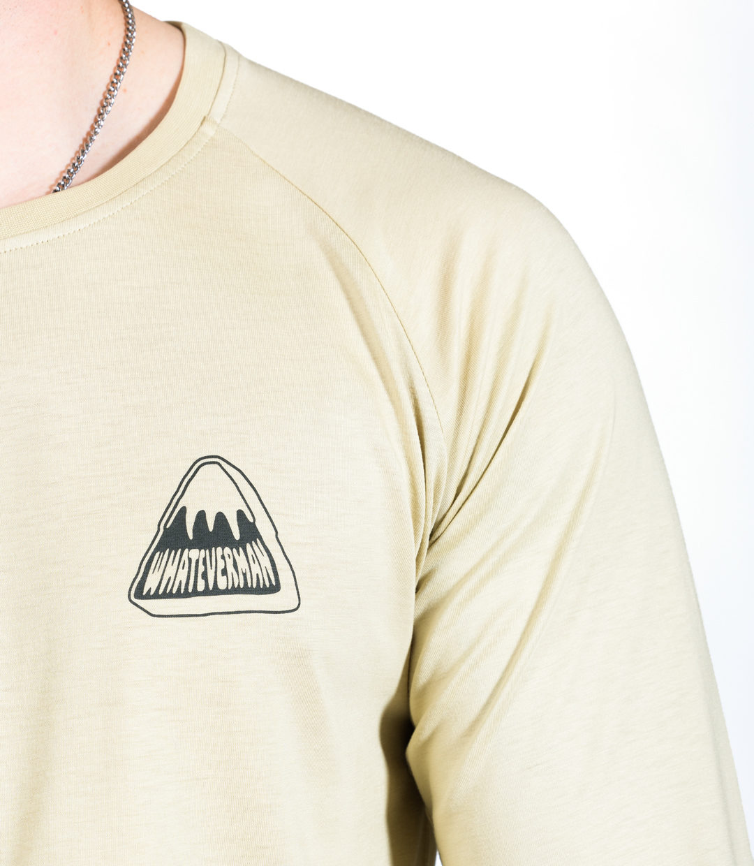 Whatever Man Men White Peak Detail