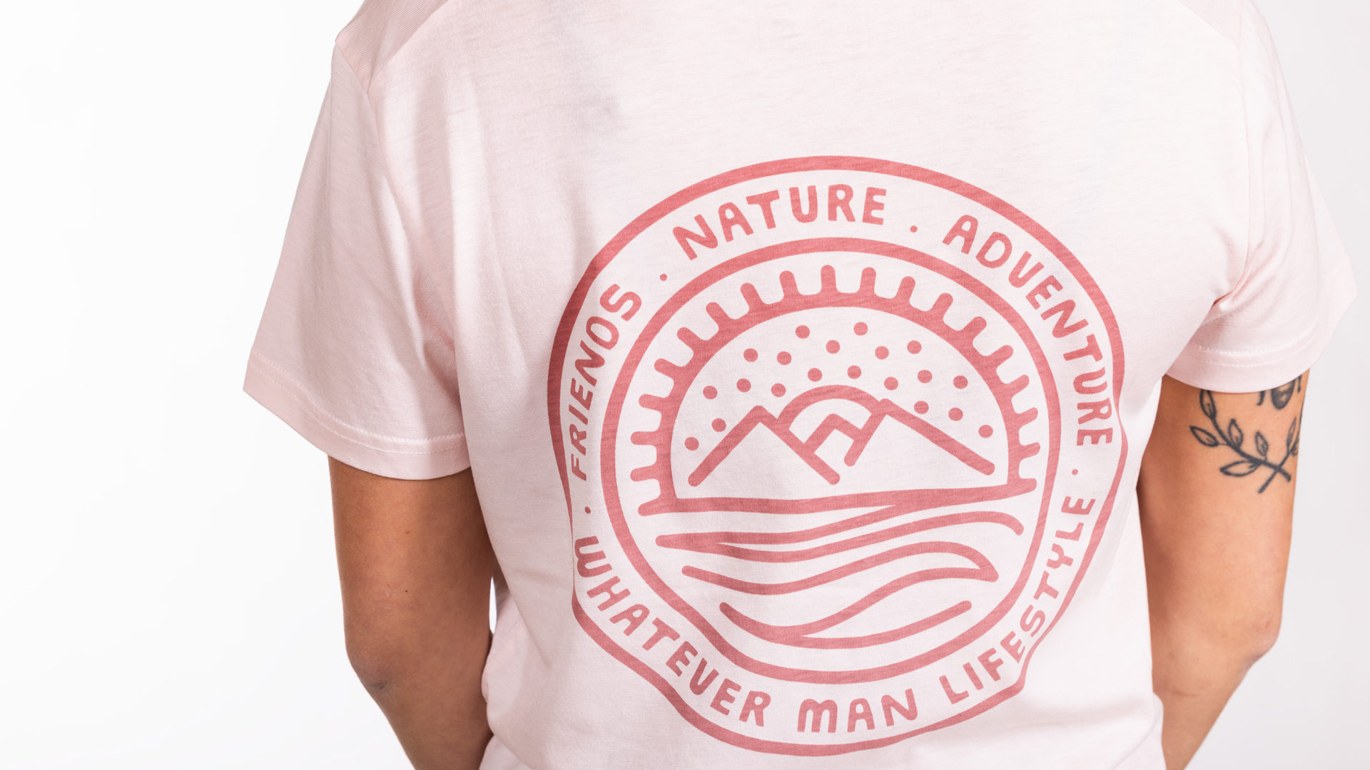 Whatever Man Women Core rose Header