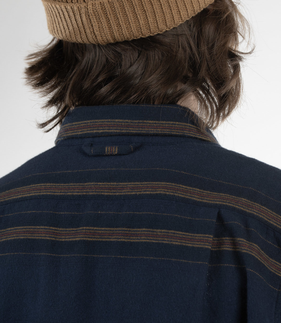 2 Whatever Man Man Creek Flannel Blue Stripe 4