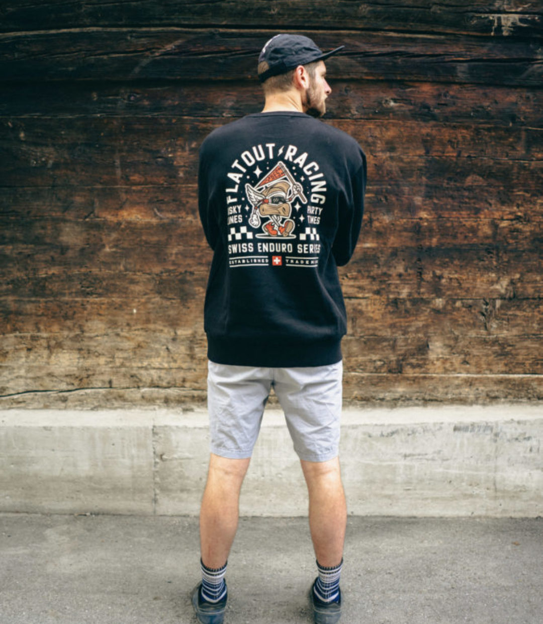 Crewneck Helmet Guy Product 1