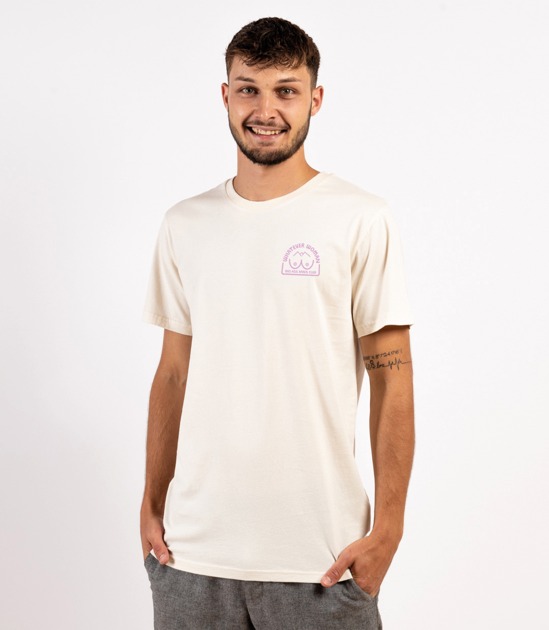 Mockup Womans Day Shirt Unisex Offwhite