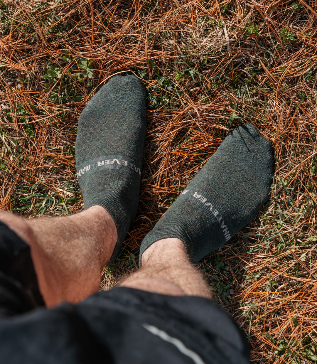 Whatever Man Accessoires Trail Ankle Socks Green 2