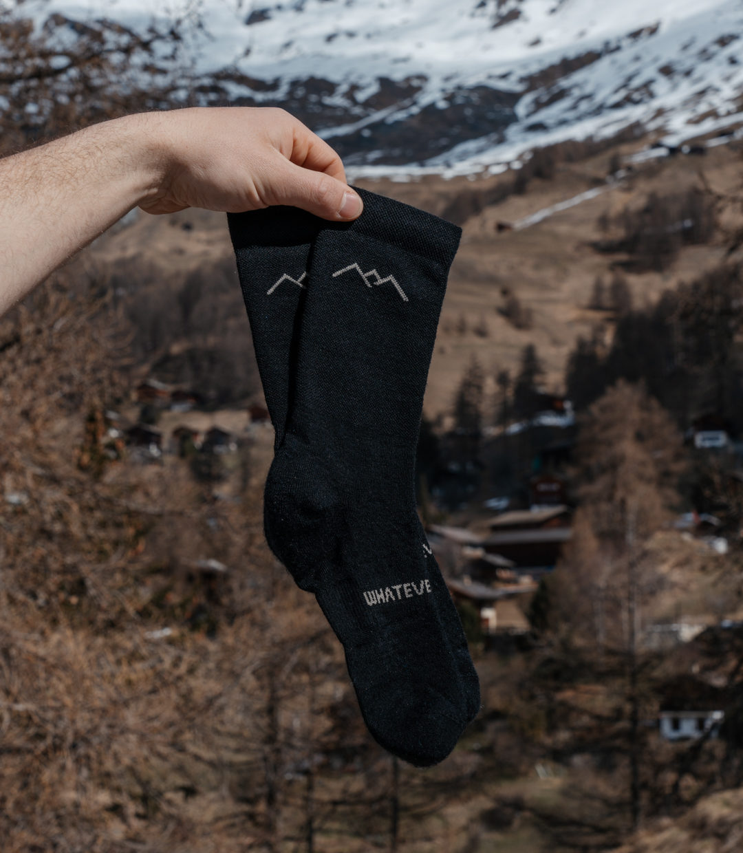 Whatever Man Accessoires Trail Crew Socks Black 1