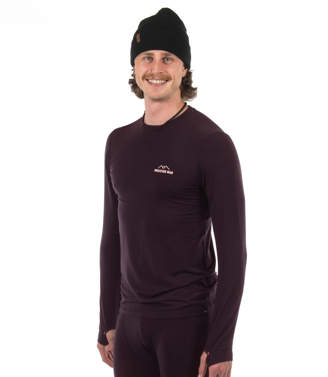 Whatever Man Men Baselayer Plum 1