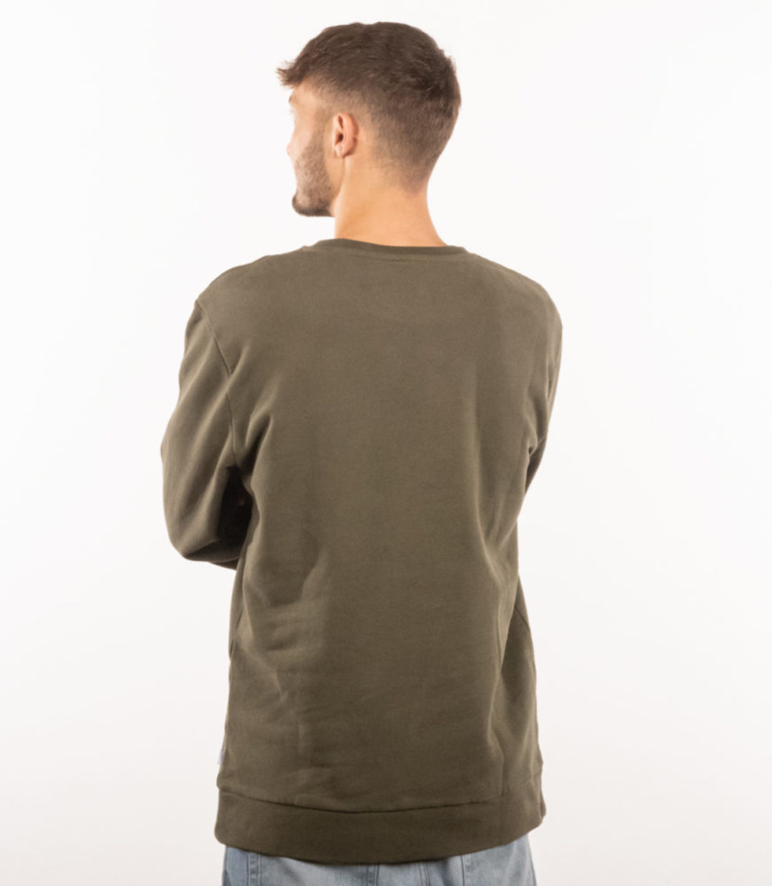 Whatever Man Men Logo Crew green 2