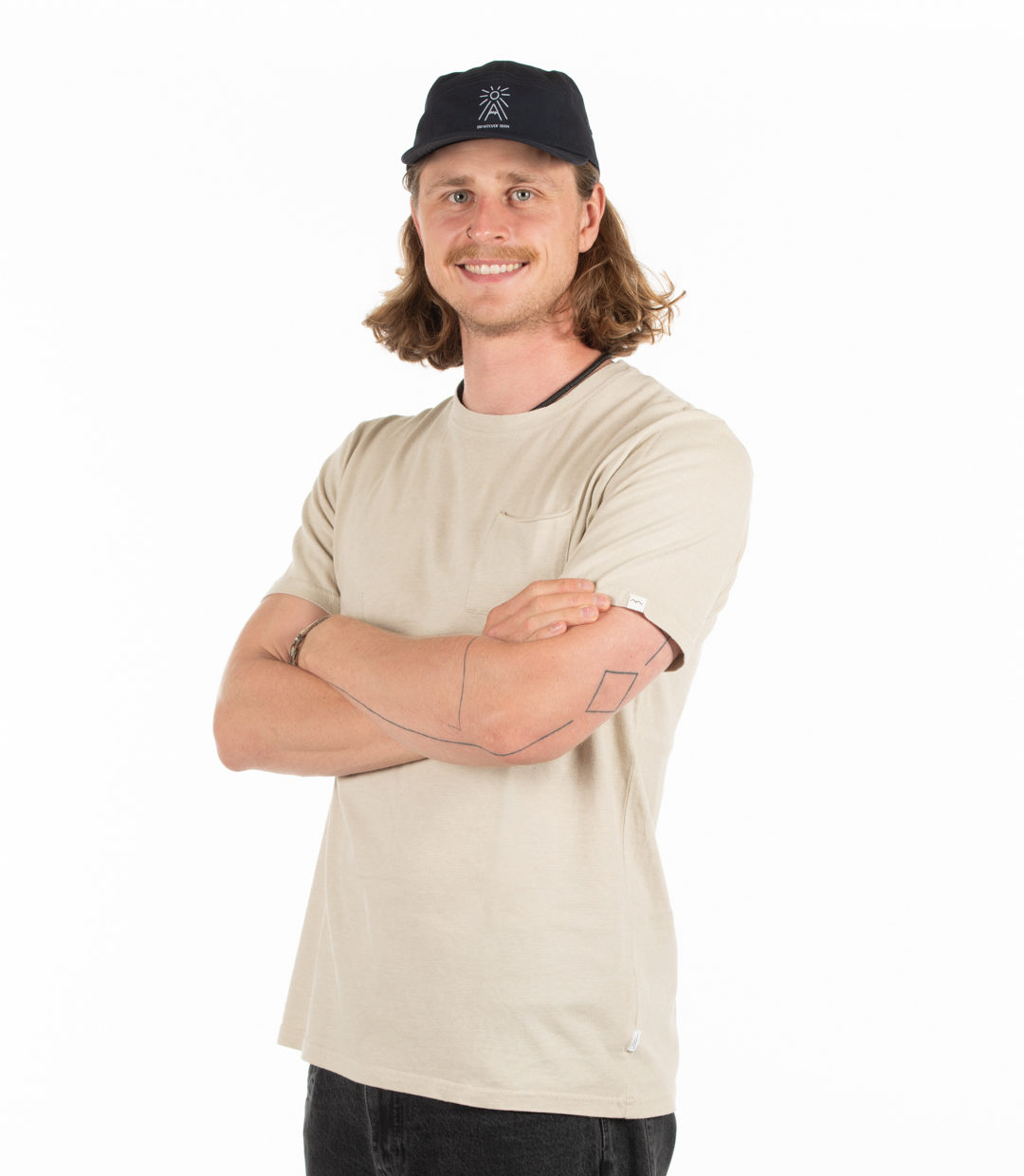 Whatever Man Men Logo Stripe 1