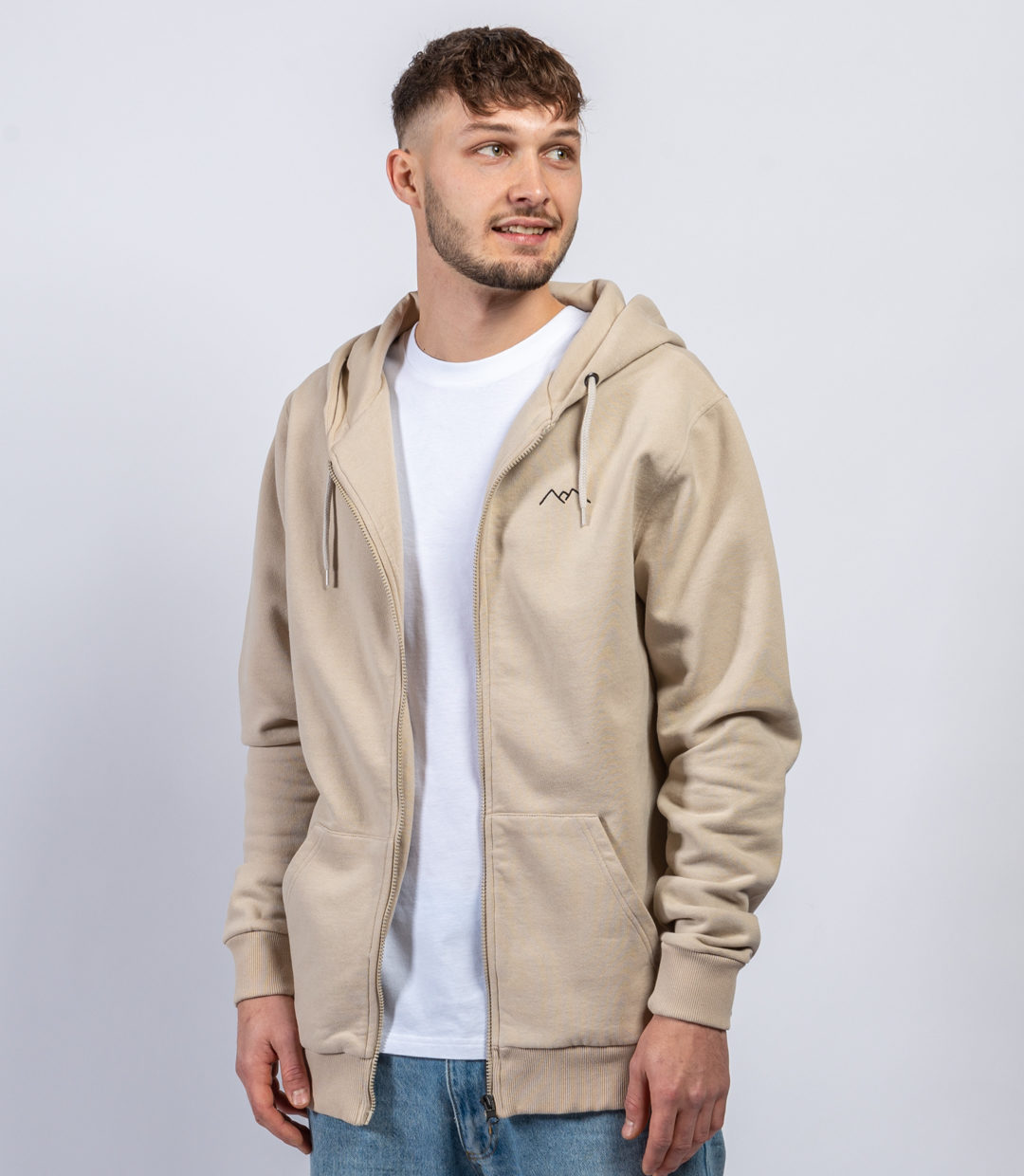 Whatever Man Men Zipper Beige 3