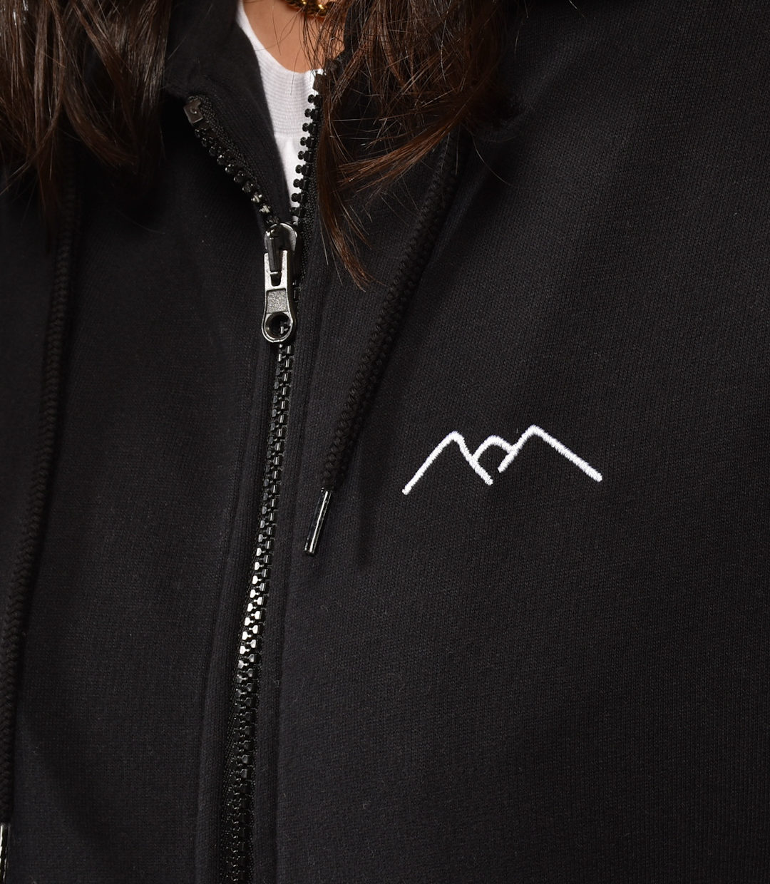 Whatever Man Women Zipper Black Detail 1