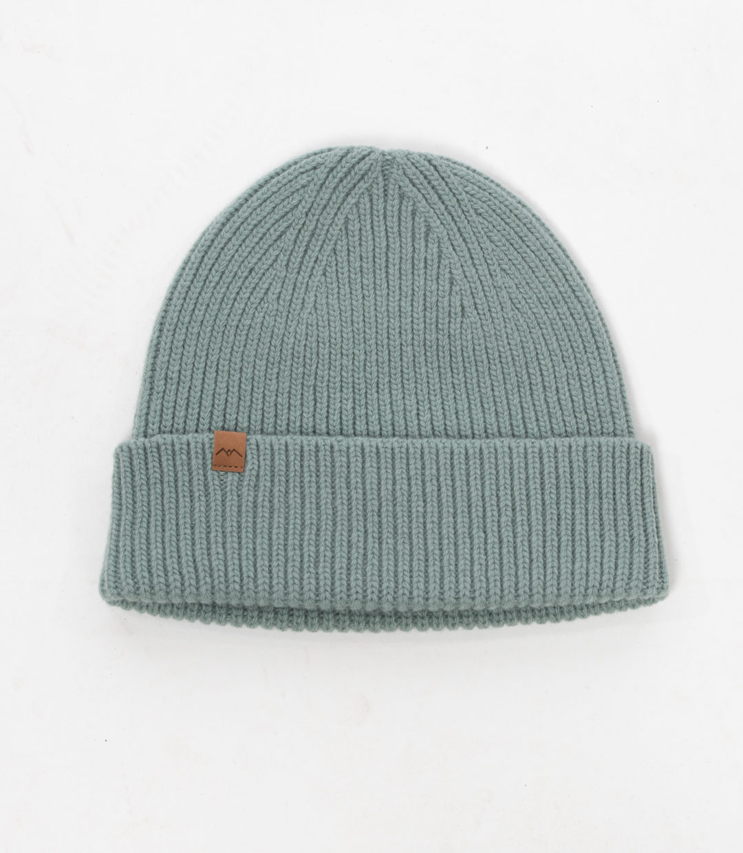 Whateverman Headwear Harbour Merino Beanie Mountain Leather Glacier