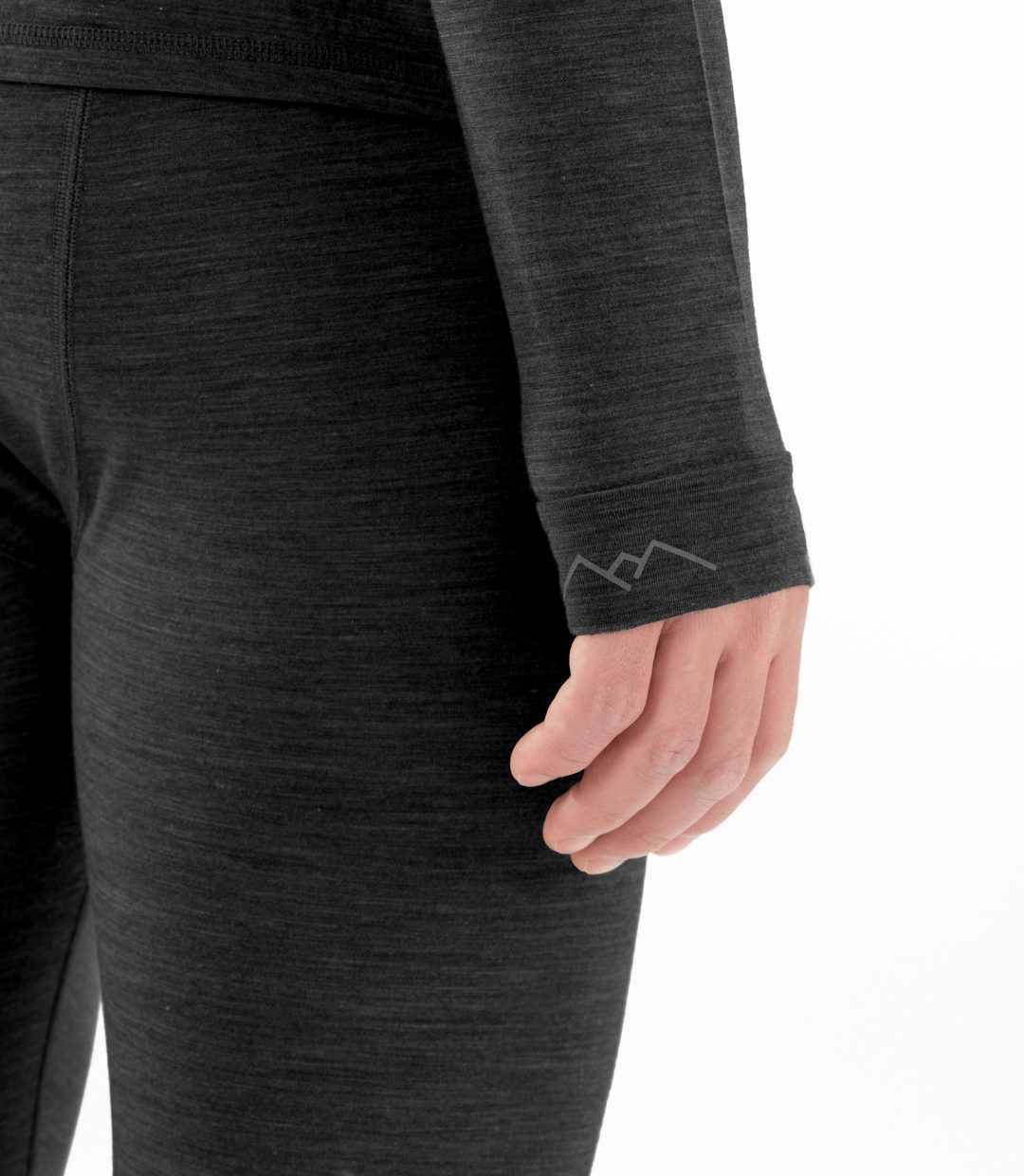 Whateverman Men Baselayer Longsleeve Black Detail 2