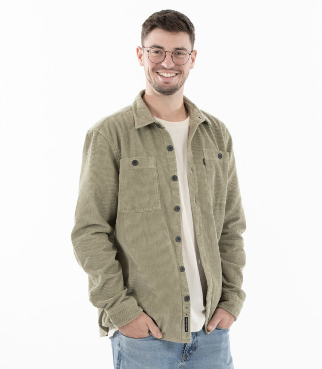 Whateverman Men Cord Overshirt 1
