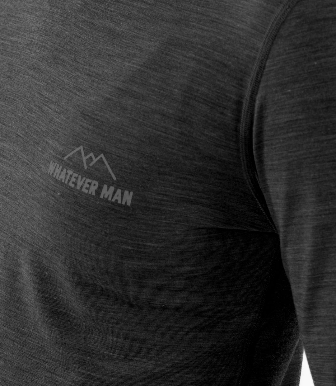 Whateverman Woman Baselayer Longsleeve Black Detail 3