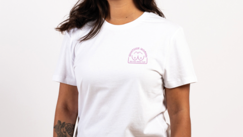 Mockup Womans Day Shirt Womans White