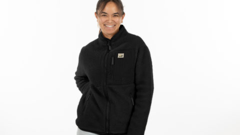 Whatever Man Women Bark Fleece Jacket Black Vorschau