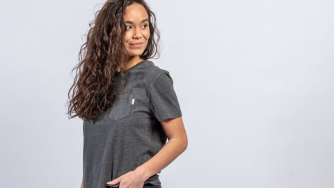 Whatever Man women Basic Pocket Grey Vorschau