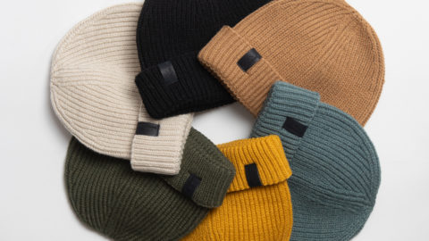 Whateverman Headwear Harbour Beanie Logo Leather Vorschau