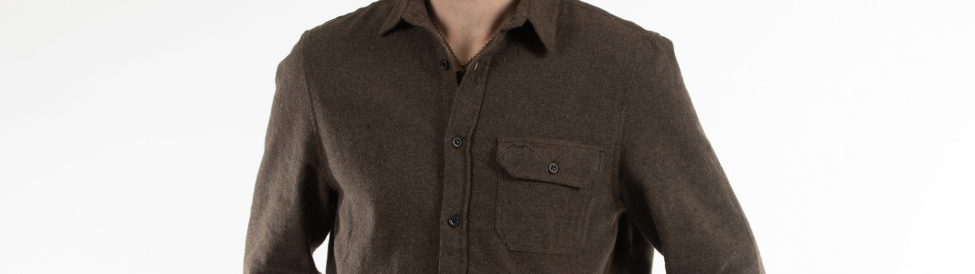 13 Whatever Man Man Creek Flannel Brown Melange Header