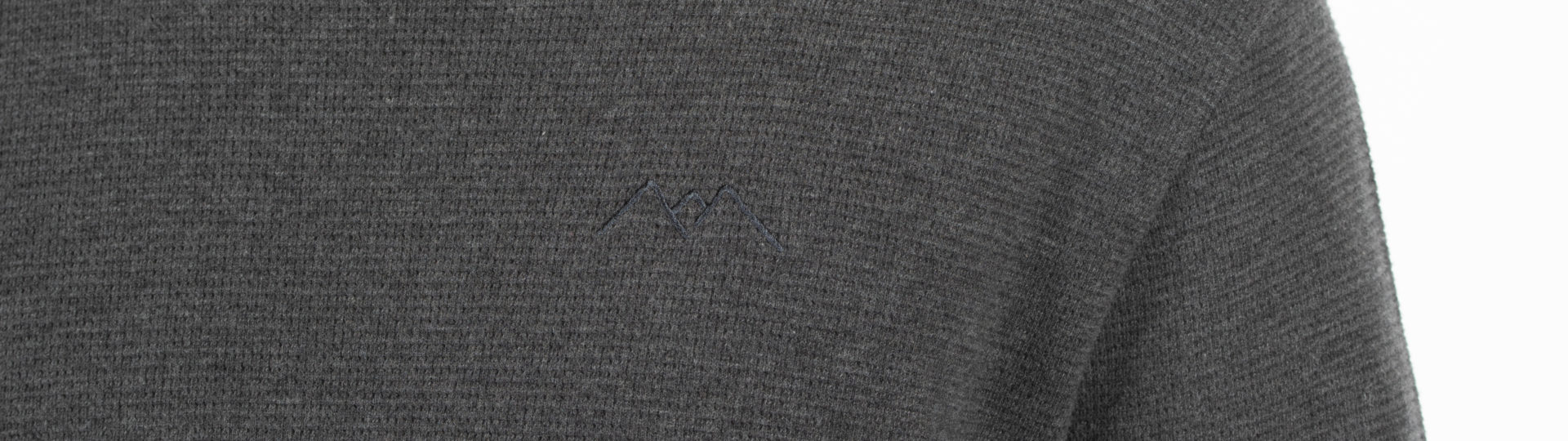 Whatever Man Men Waffle Crewneck Grey Header