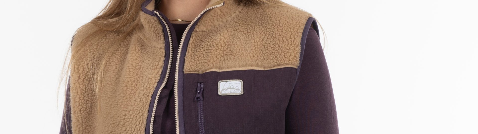 Whatever Man Women Sherpa Fleece Veste 6