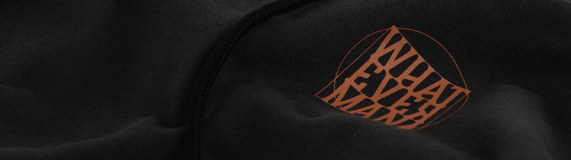 Whatever Man Women Da Vinci Black Hoodie Header