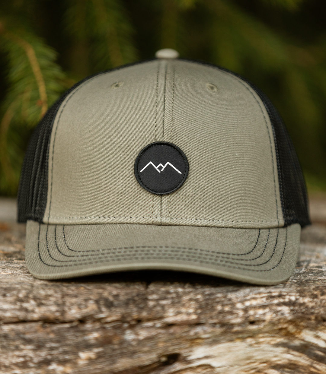Whatever Man Trucker Cap Logo Patch O 01