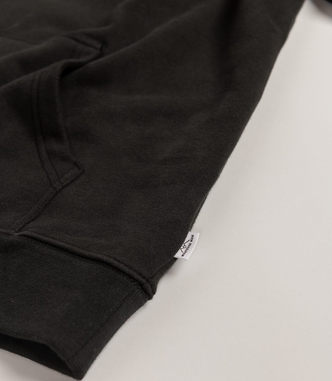 Whatever Man Women Da Vinci Black Hoodie Detail 2