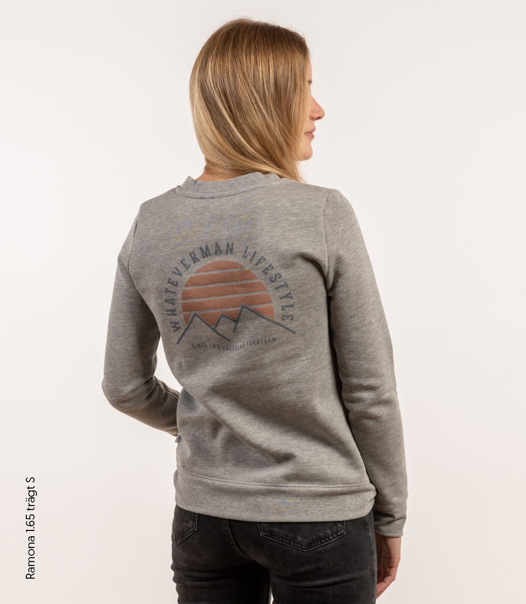 Whatever Man Women Founded Grey Crew 2 1