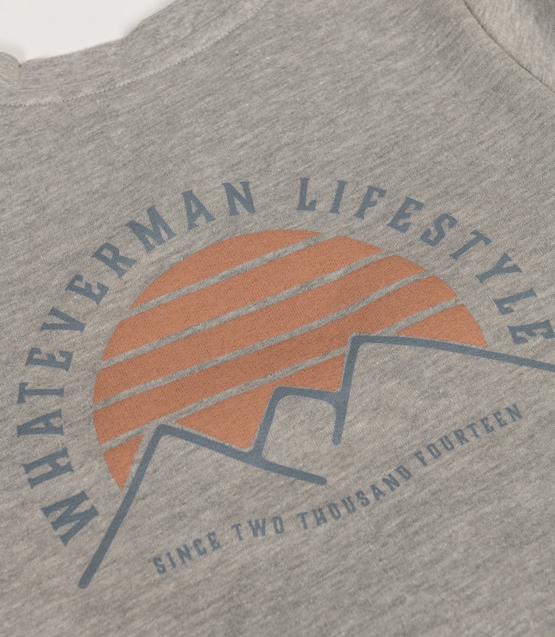 Whatever Man Women Founded Grey Crew Detail 3