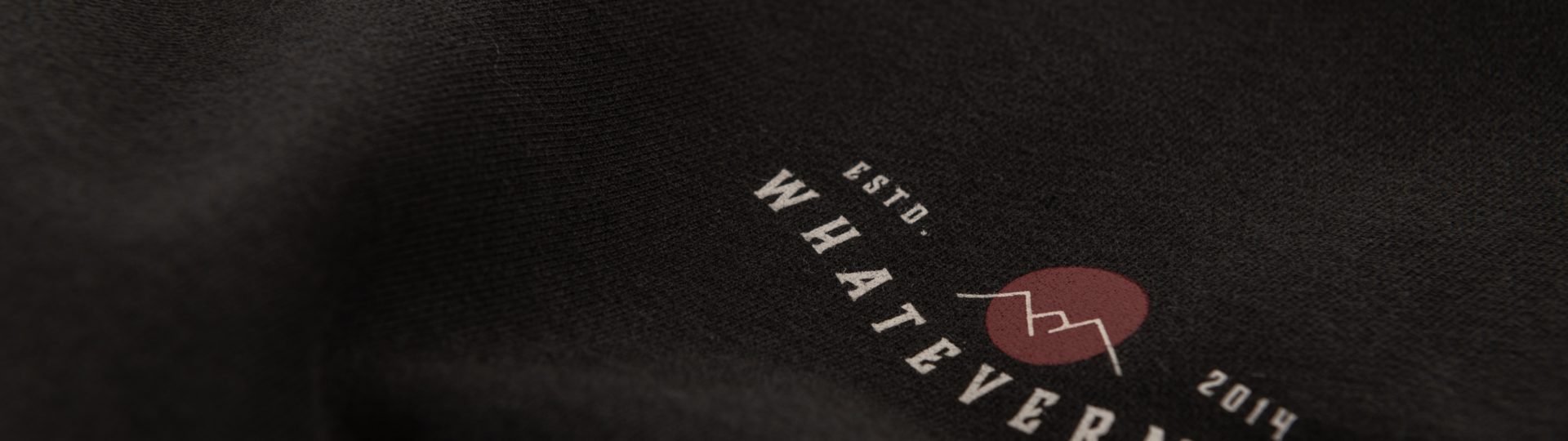 Whatever Man Women Founded Black Crew Header