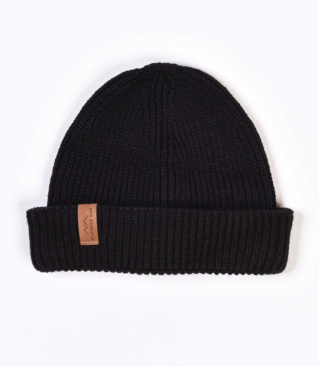 Whatever Man Harbour Beanie Logo Leathern 1
