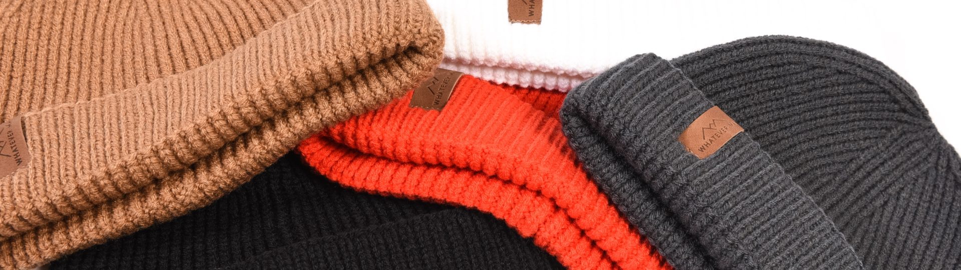 Whatever Man Harbour Beanie Logo Leathern Header