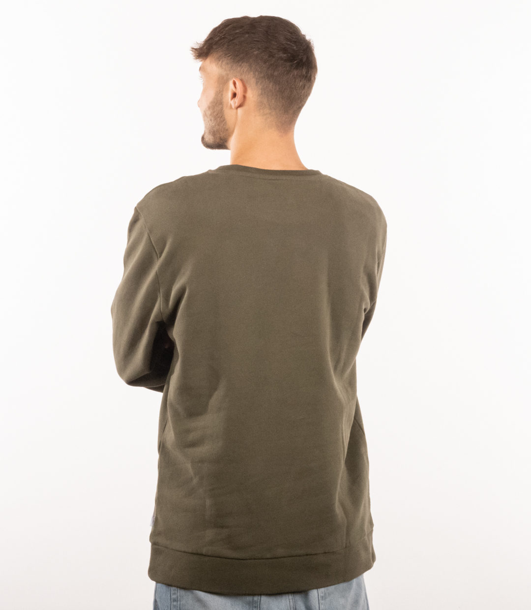 Whatever Man Men Logo Crew green 2