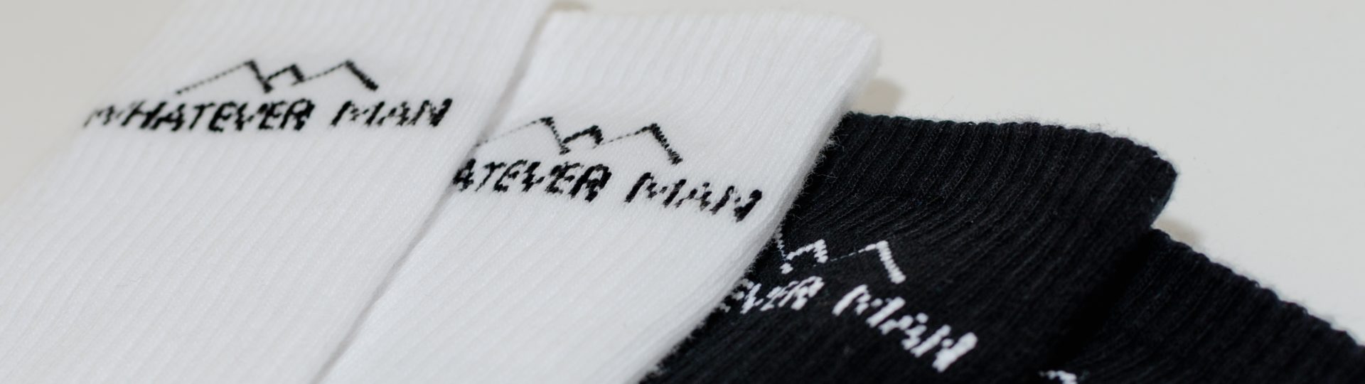 Whatever Man Sock Logo combo 2