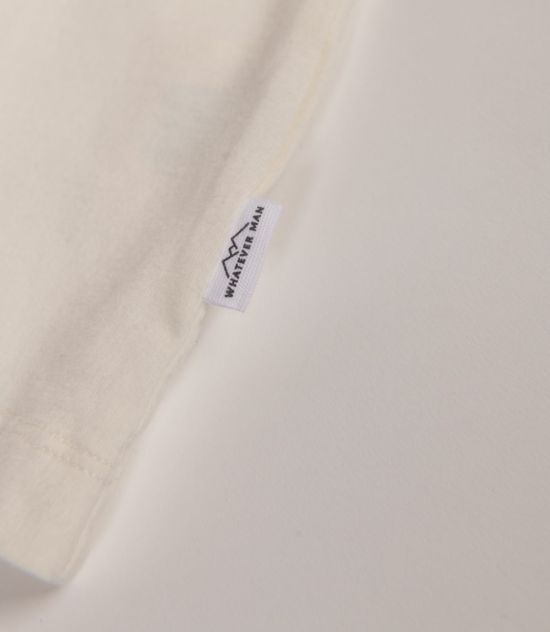 Whatever Man Women Logo White Detail 2